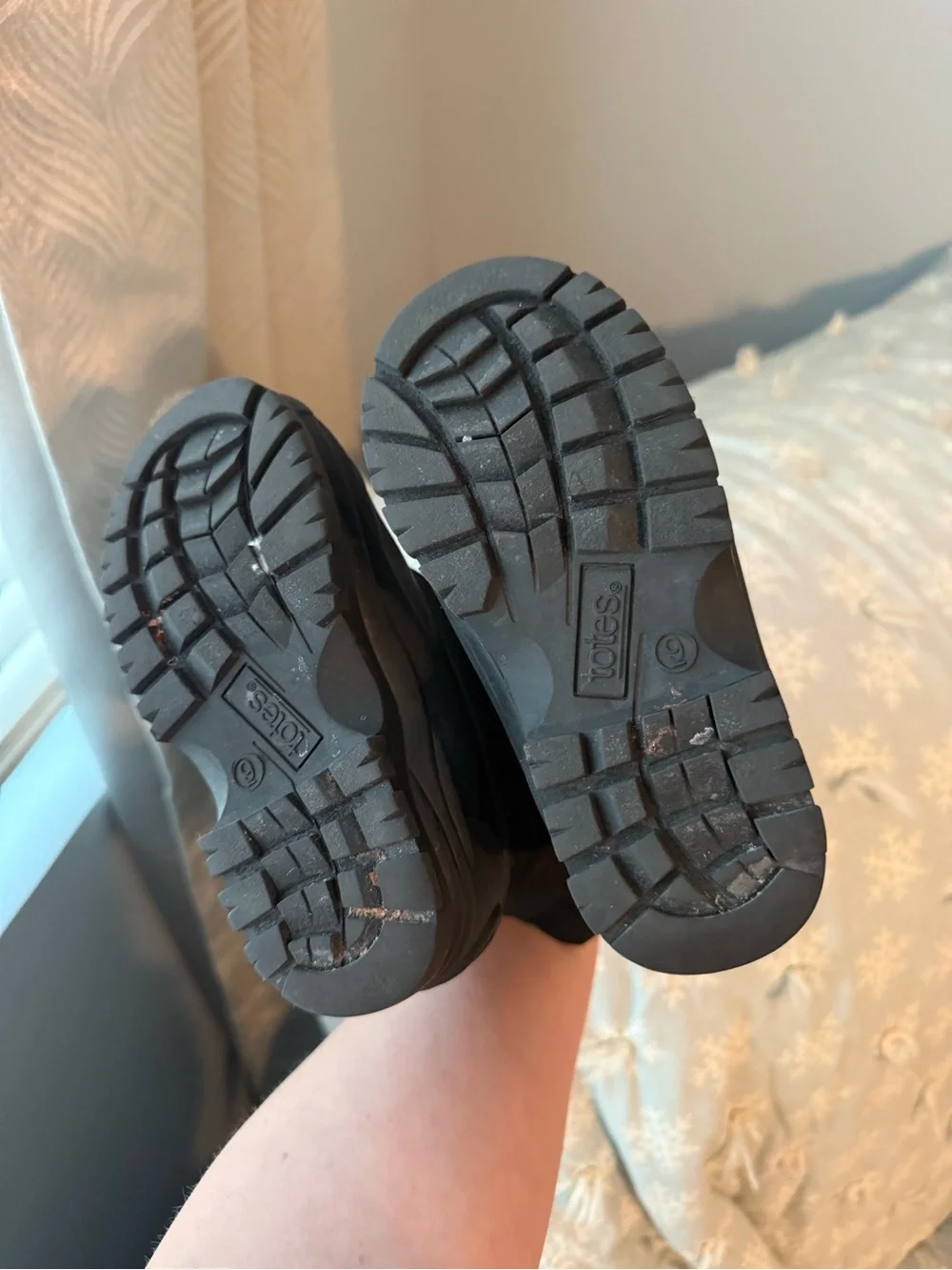 totes waterproof rubber